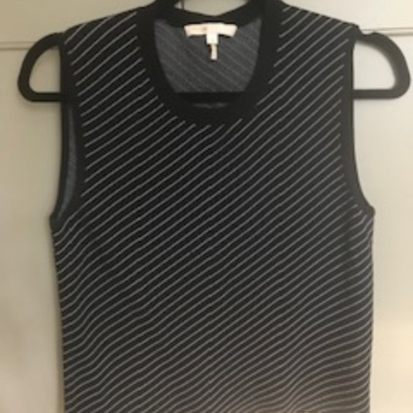 NWOT Maje Striped Stretch Knit 2 Piece Cardigan - Picture 4 of 12